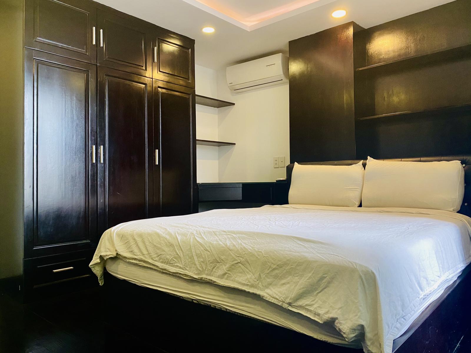 Cho thuê căn hộ Snow Apartment 2PN/2WC full tiện nghi #17 triệu bao phí, cáp,nét, vệ sinh Tel 0942.811.343 Tony đi xem