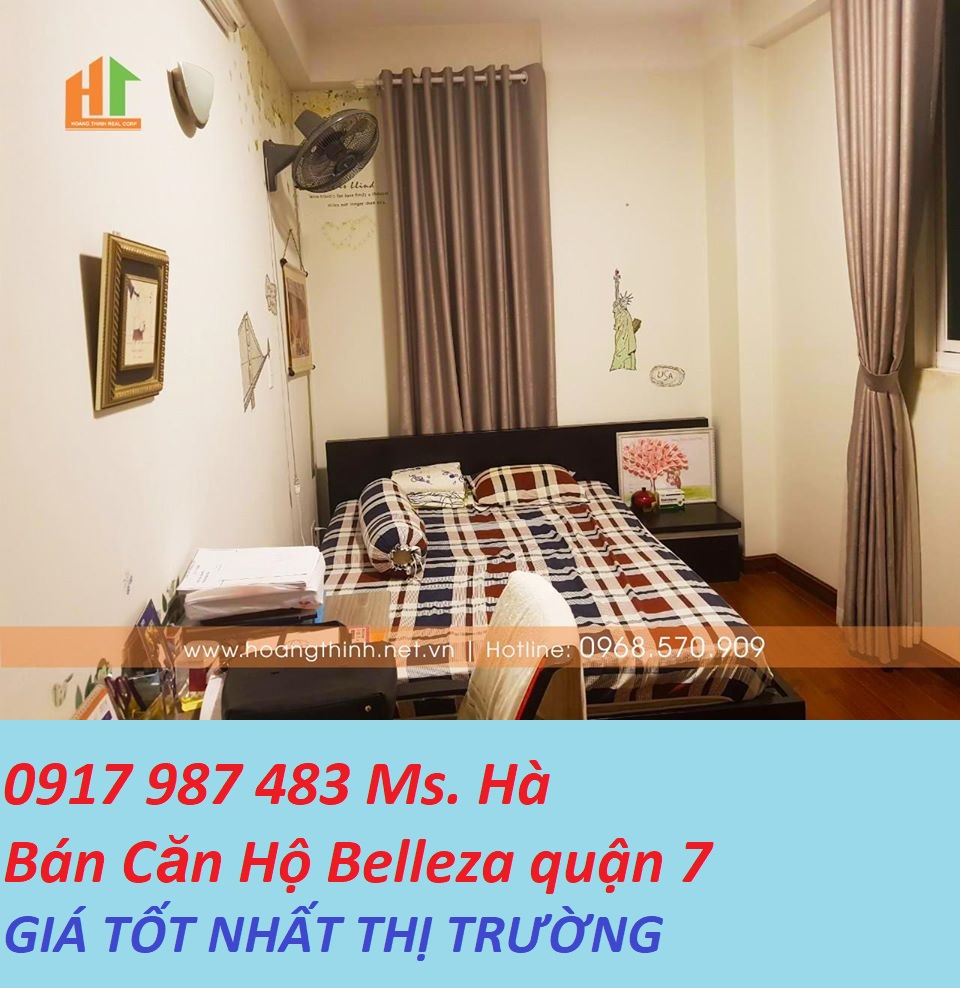 Cho thuê căn hộ chung cư tại Dự án Belleza Apartment, Quận 7, Tp.HCM diện tích 92m2  giá 9 Triệu/tháng