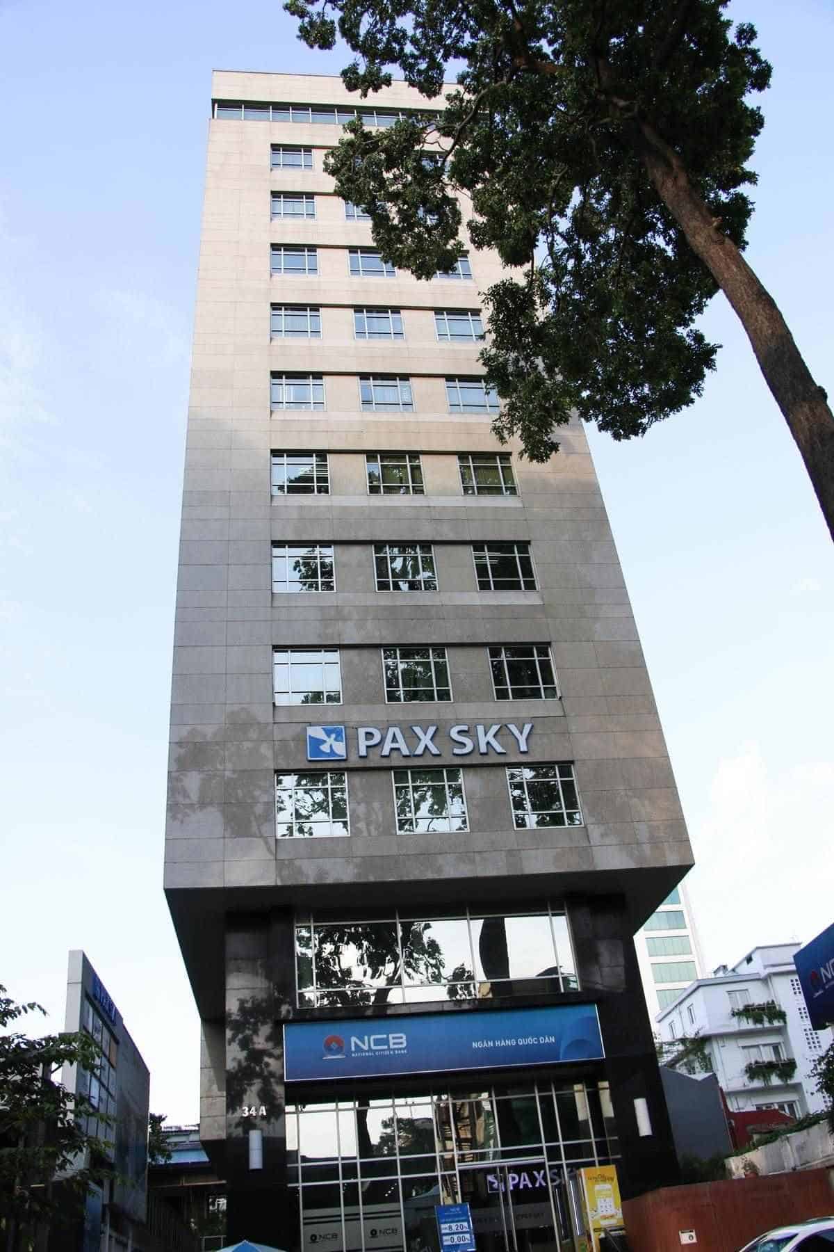 Chính chủ cho thuê 95m2 mặt bằng tầng 8 Pax Sky Building Phạm Ngọc Thạch, Q3, chỉ 465.8 ngh/m2/th