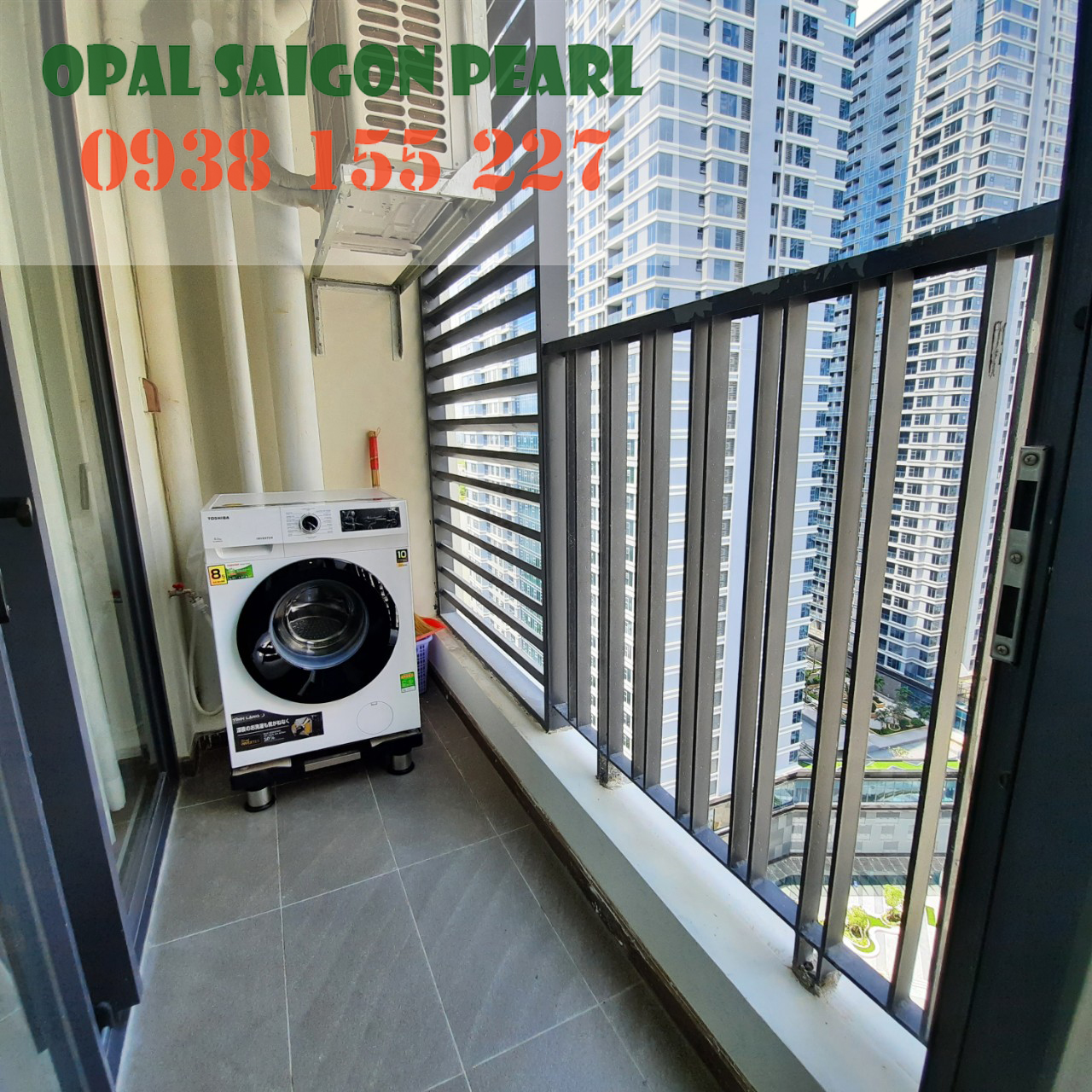 Căn hộ 1PN_50m2 đủ nội thất cho thuê dự án Opal Tower - Saigon Pearl Quận Bình Thạnh