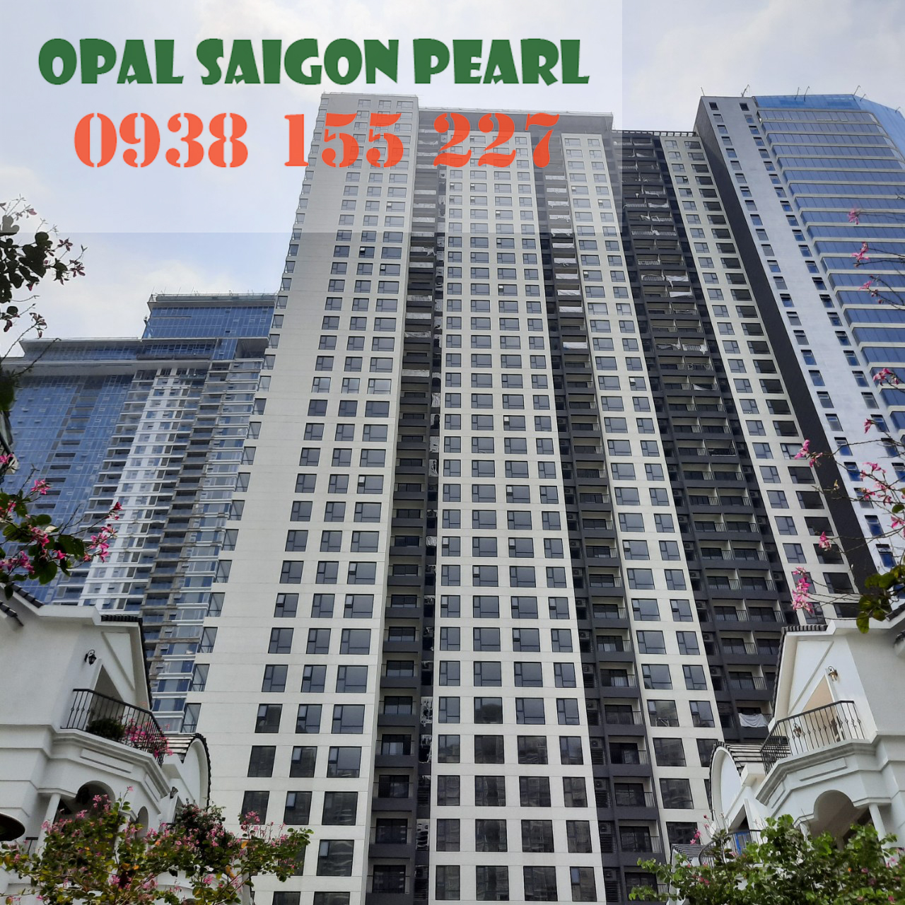Opal Tower Saigon Pearl Quận Bình Thạnh - Cho thuê căn hộ cao cấp 2PN view sông 