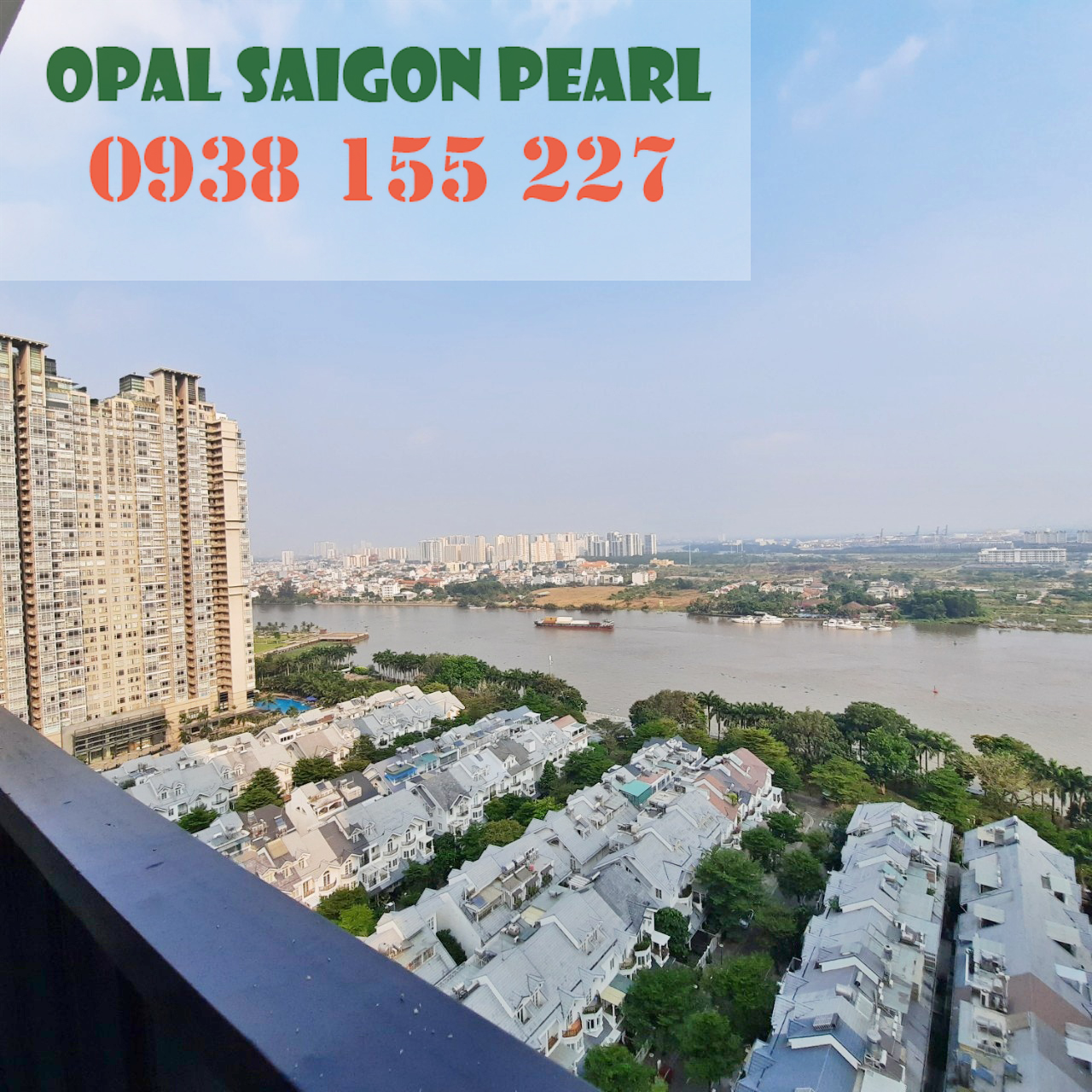Dự án Opal Tower - Saigon Pearl _Căn hộ 4PN - 158m2 cho thuê nội thất cơ bản