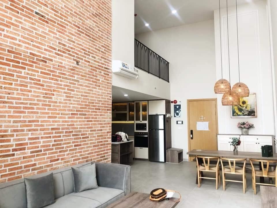 Cho thuê căn hộ thông tầng Duplex Vista Verde 170m2, 3PN, full nội thất đẹp, chỉ 33 tr/tháng