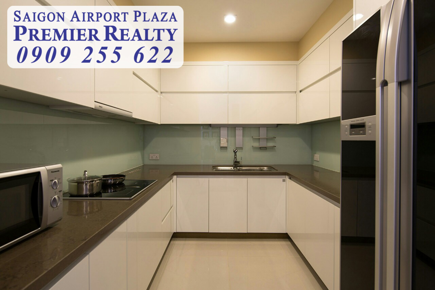 [GIÁ TỐT] Cho thuê căn hộ chung cư 3pn chỉ với 22 triệu/tháng tại Sài Gòn Airport Plaza, dt 125m2. Hotline PKD 0909 255 622