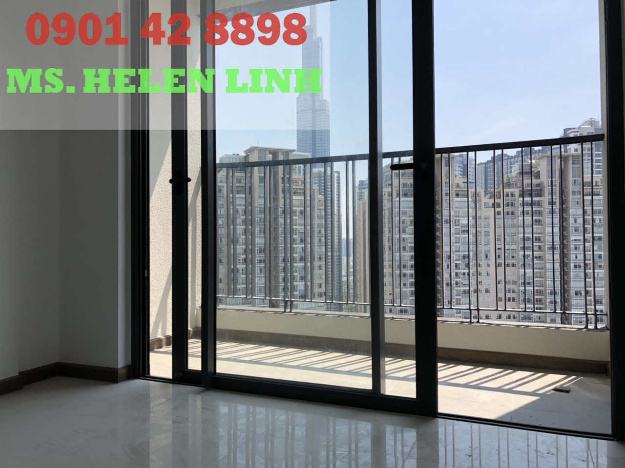 Cho thuê căn hộ 1PN-50m2 Opal Tower - Saigon Pearl. Hotline PKD 090142889898
