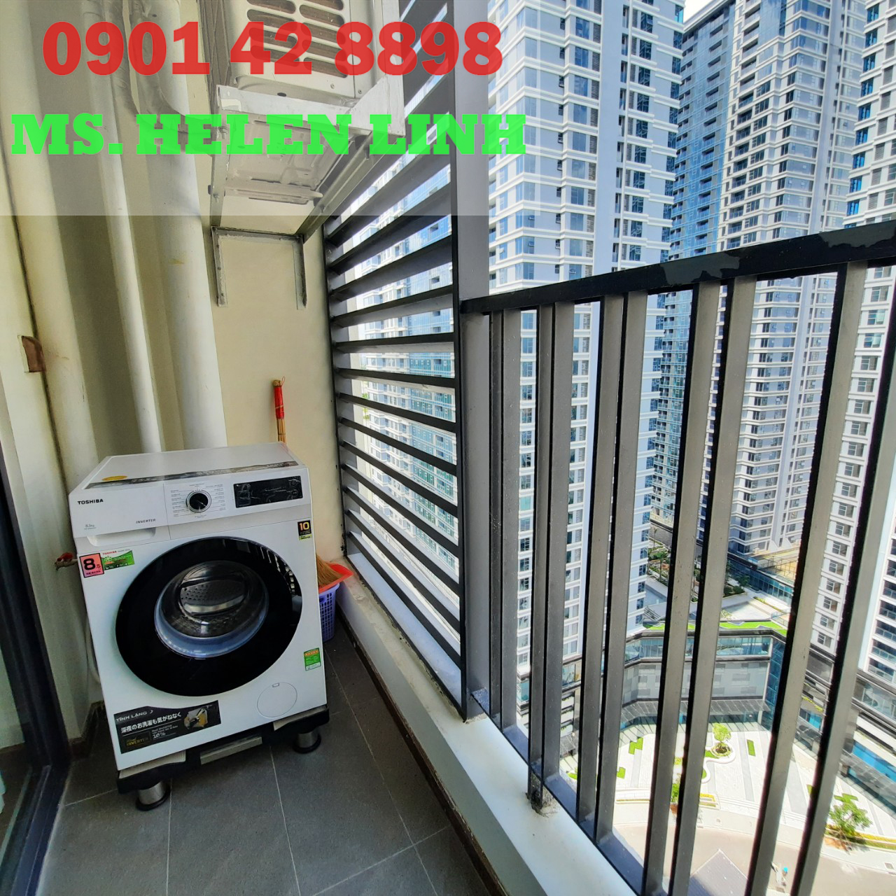 Căn hộ 1PN_50m2 đủ nội thất cho thuê dự án Opal Tower- Saigon Pearl. Hotline PKD: 0901428898