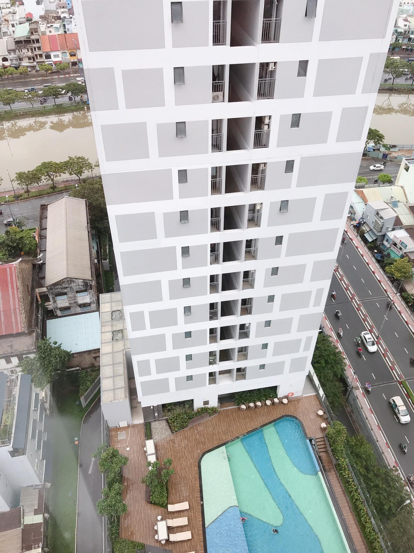 Cho thuê căn hộ chung cư tại Dự án River Gate, Quận 4, Tp.HCM diện tích 30m2  giá 11 Triệu/tháng