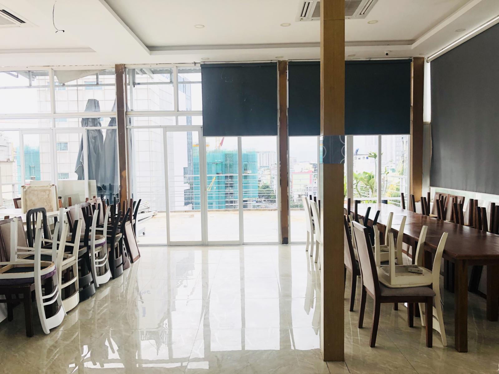 Cho thuê MB sân thượng tiện kinh doanh nhà hàng, cafe, lounge ở MT đường Nguyễn An Ninh, Phường Bến Thành, quận 1.