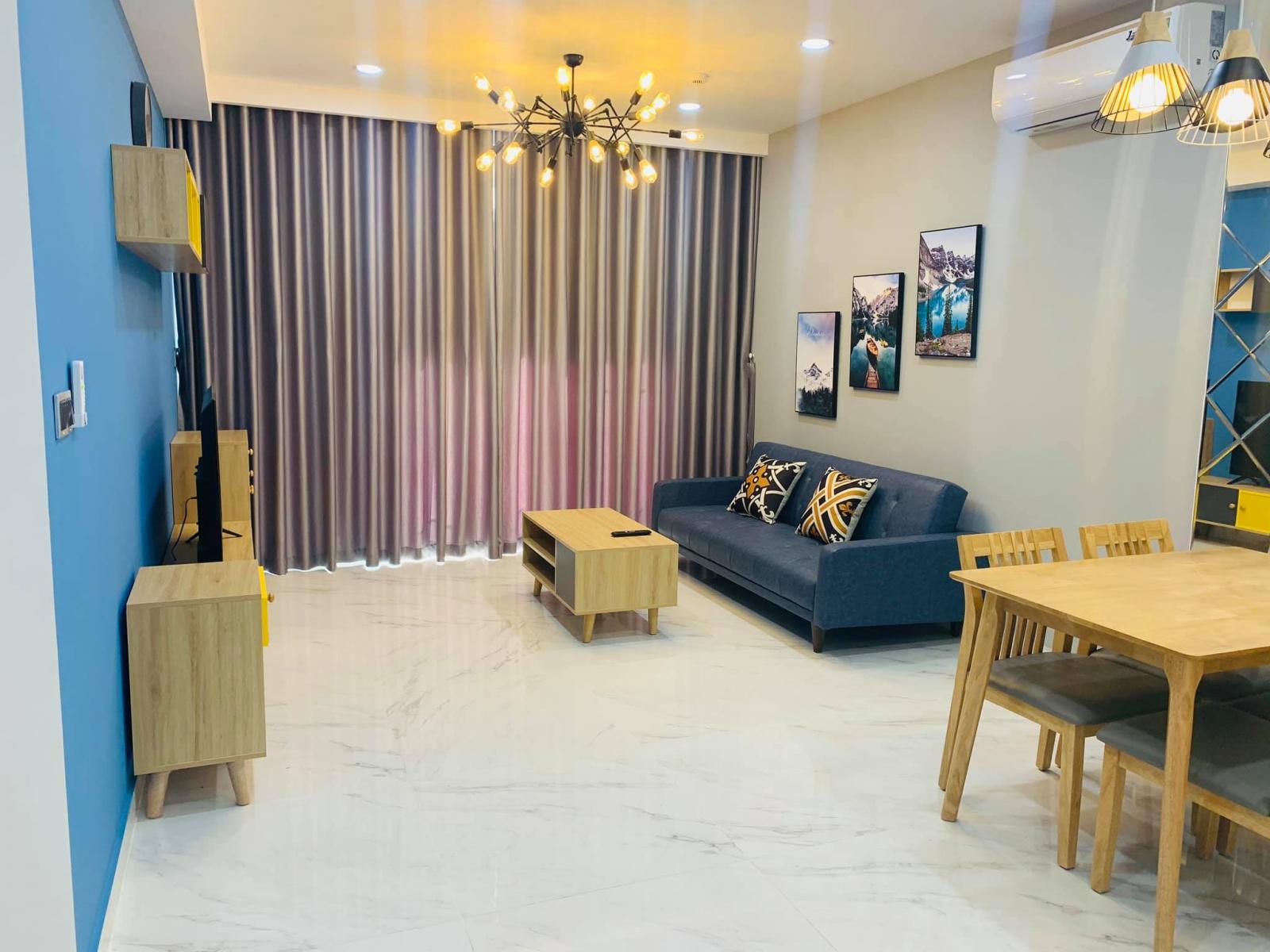 Cho thuê căn hộ PV Gas – Saigon South Residencess, 2PN, 2WC, Nhà Mới 100%