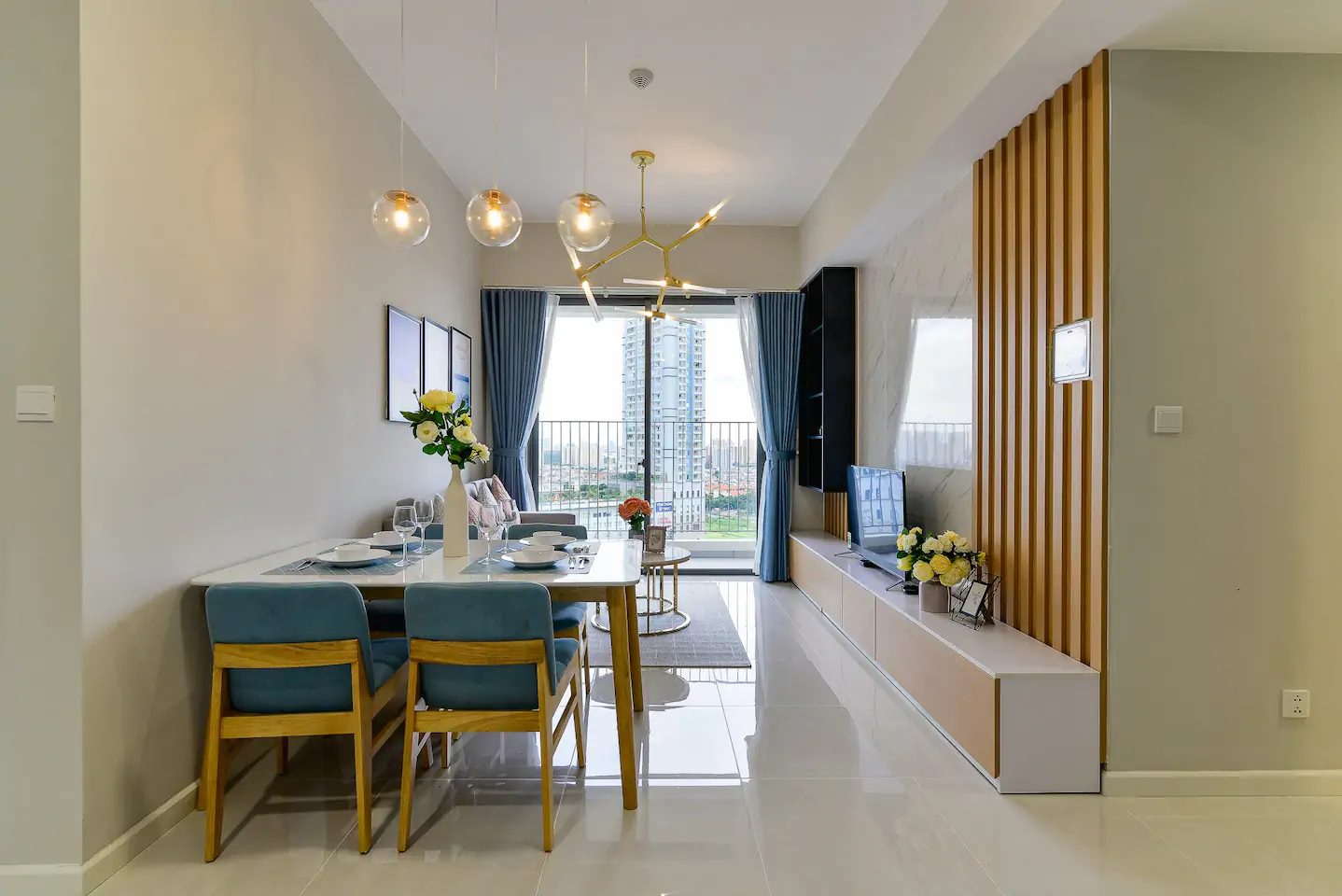 Cho thuê căn hộ Saigon South Residences, 3 phòng ngủ Free Phí quản lý