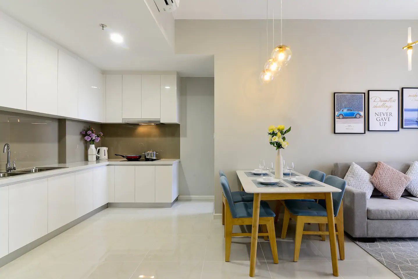 Cho thuê căn hộ Saigon South Residences, 3 phòng ngủ Free Phí quản lý