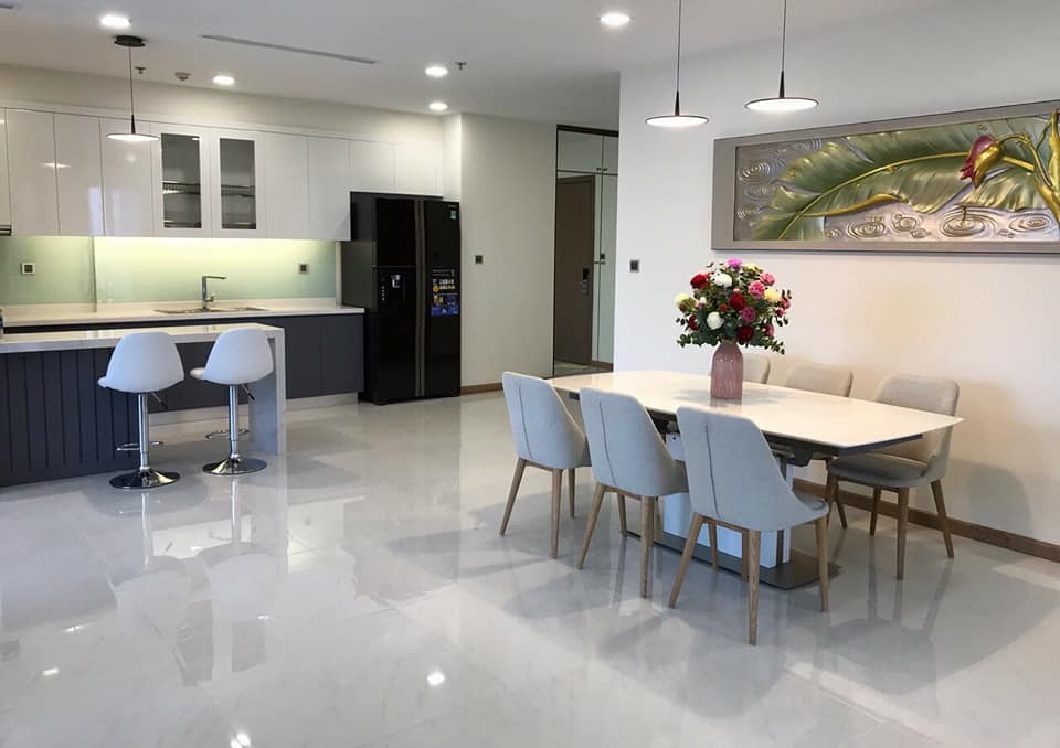 Cho thuê căn hộ Saigon South Residence 3PN, Mới 100%, Free phí quản lý 1.5 Triệu/tháng