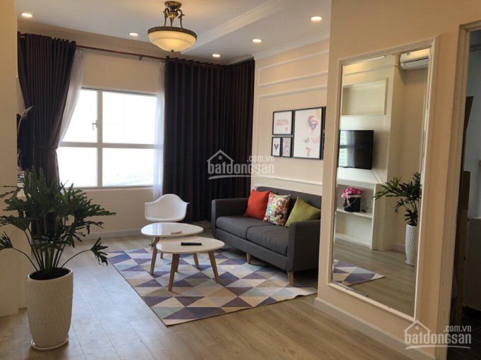 Cho thuê căn hộ Hưng Phúc, Phú Mỹ Hưng, DT 98m2, 3PN, view sông, có ô xe, mới 100%. LH : 0914 241 221 (Ms.Thư) 