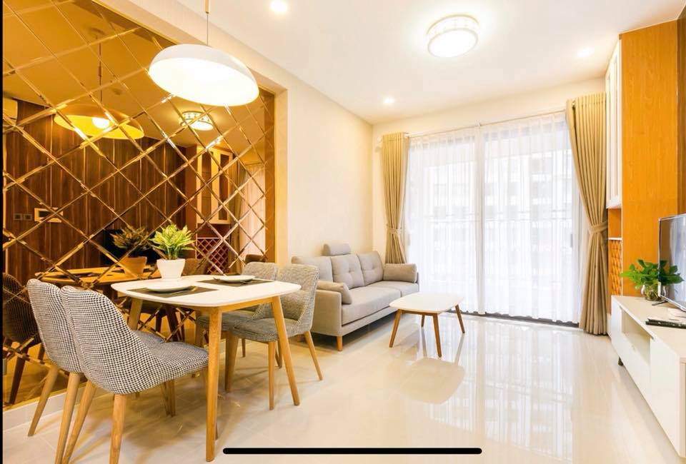 Cho thuê căn hộ Saigon South Residence, 2PN, 2WC, Đầy đủ nội thất