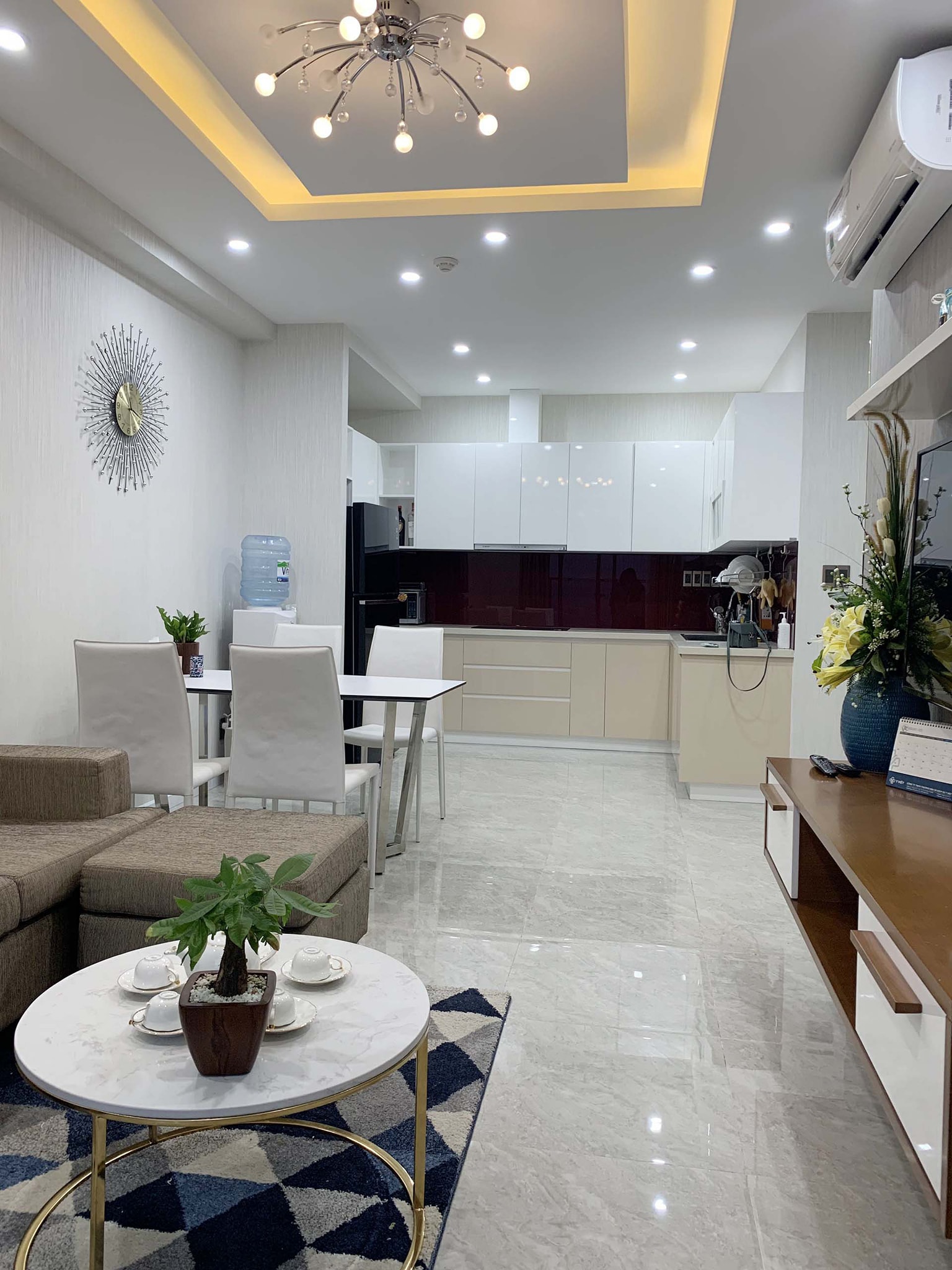 Cho thuê gấp CH Sunrise Riverside 2PN, 2WC , Nhà Mới 100%, Dọn vào ở ngay