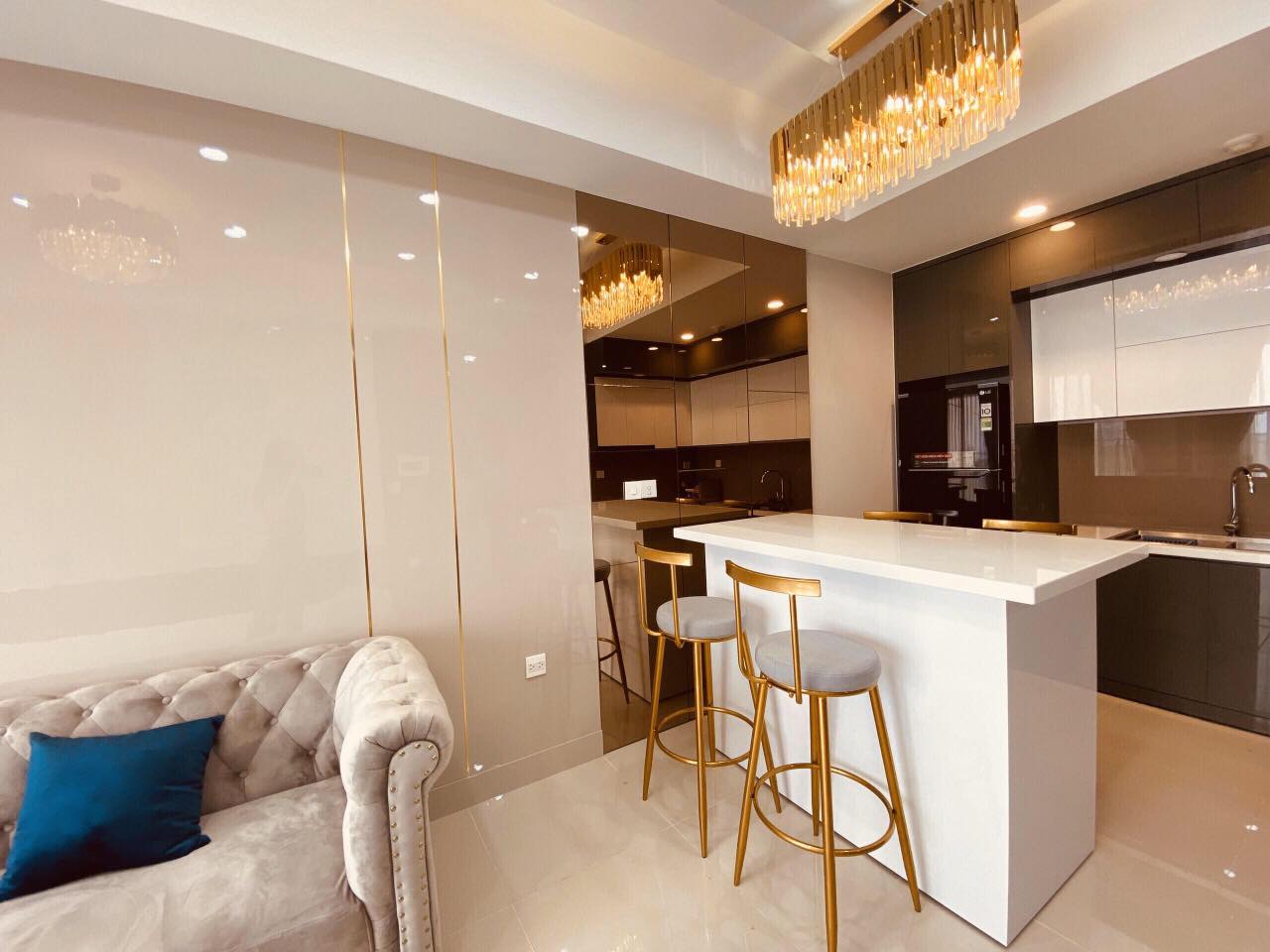 - Cho thuê căn hộ Saigon South Residence, 2PN, Nhà Mới 100%