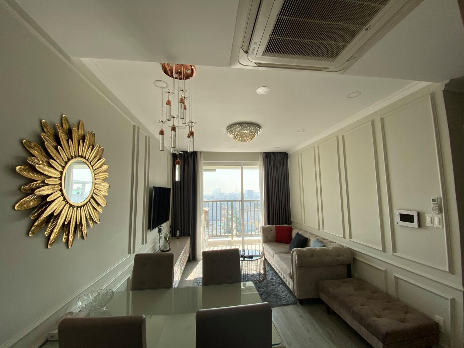 - Cho thuê căn hộ Saigon South Residence, 2PN, Nhà Mới 100%