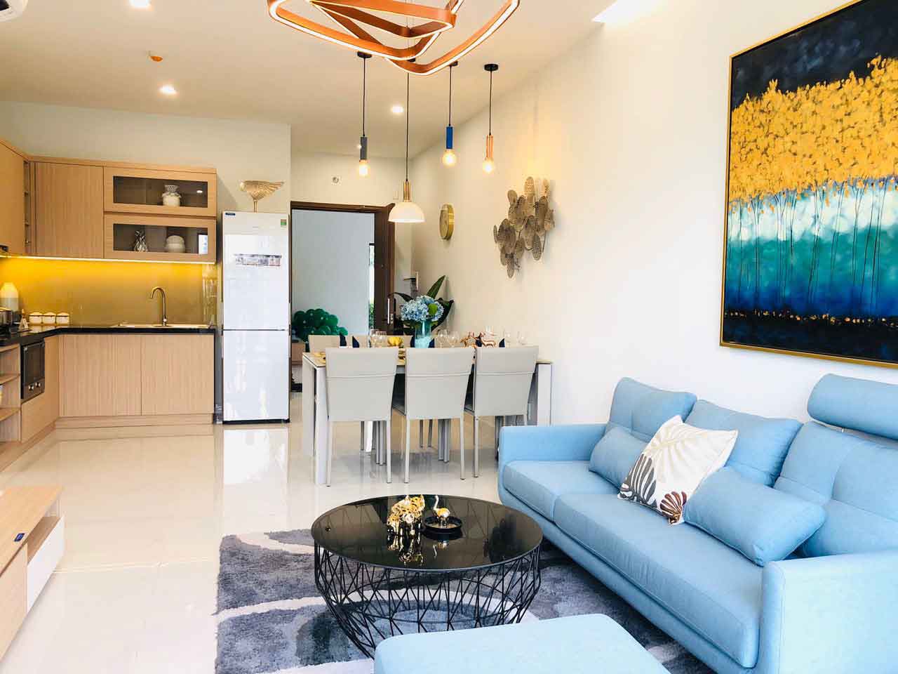 Cần cho thuê CH Saigon South Residence , Mới 100%, được Free phí quản lý