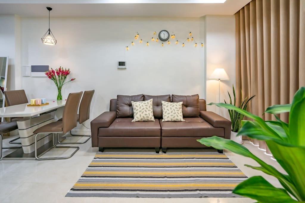 Cho thuê căn hộ Saigon South Residence, 2 Phòng Ngủ, Đầy đủ nôi thất