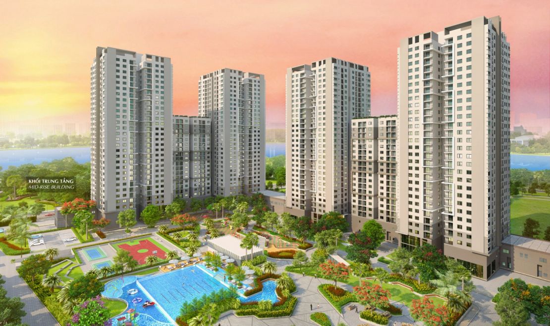 Cần cho thuê căn hộ Saigon South Residences, Đầy đủ nội thất giá 12 Triệu/tháng 