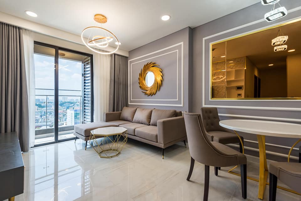 Cần cho thuê CH Saigon South Residence, 3PN, Đầy đủ nội thất, Free phí quản lý