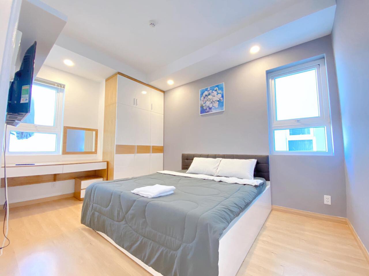 Cho thuê căn hộ chung cư cao cấp Saigon South Residence, 2PN, 2WC, đầy đủ nội thất