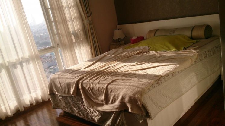 Cho thuê căn hộ chung cư Satra Eximland Phú Nhuận 2 phòng ngủ/2WC DT 88m2 full nội thất #14.5 Triệu