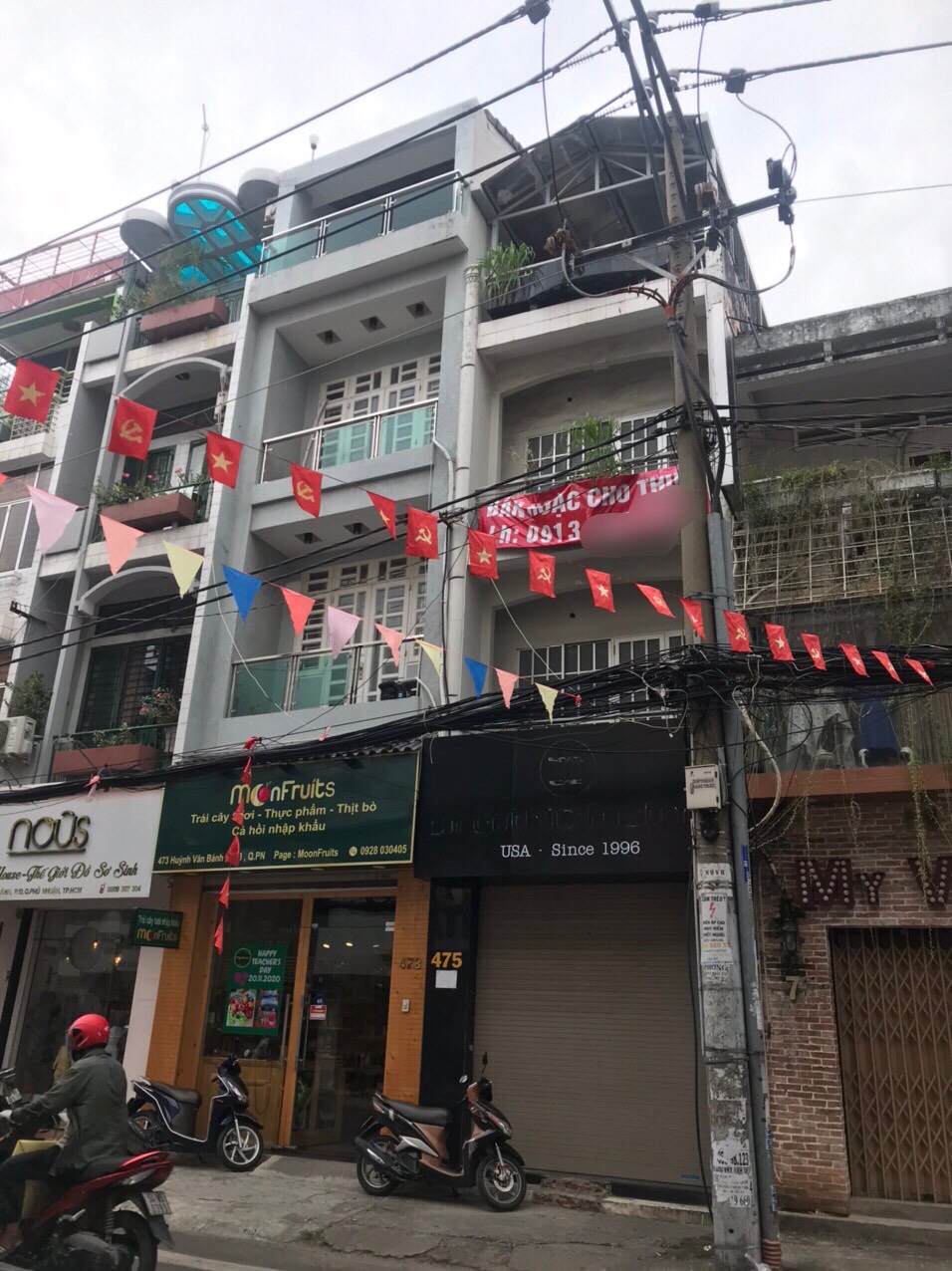 NHÀ MT HUỲNH VĂN BÁNH,Q PHÚ NHUẬN 120m2 GIÁ 35triệu