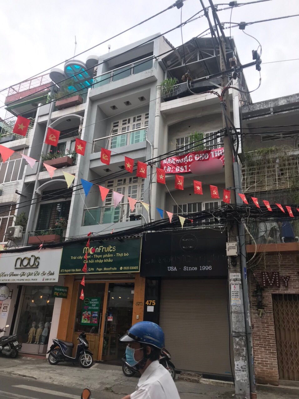 NHÀ MT HUỲNH VĂN BÁNH,Q PHÚ NHUẬN 120m2 GIÁ 35triệu
