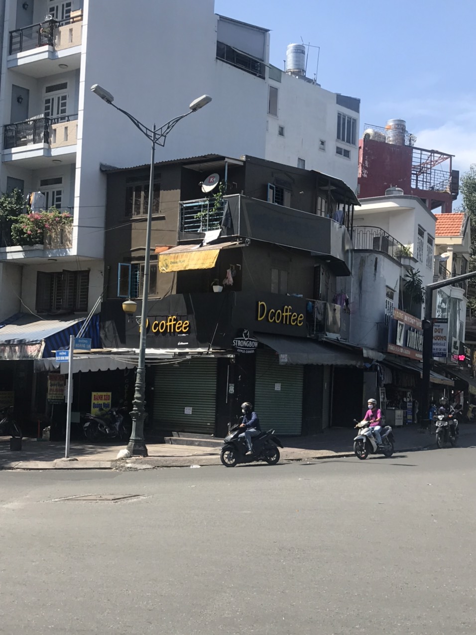 Góc ngã tư 2 MT làm cafe Rạch Bùng Binh,Q3 Giá 35tr/th