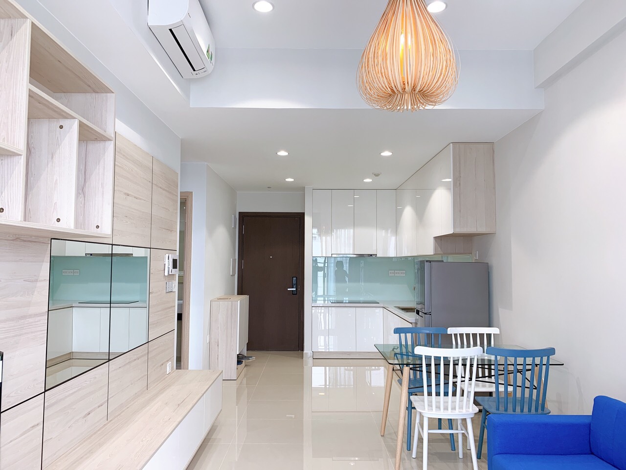 Cho thuê CH Saigon South Residences, 2PN, Mới 100%, Free phí quản lý