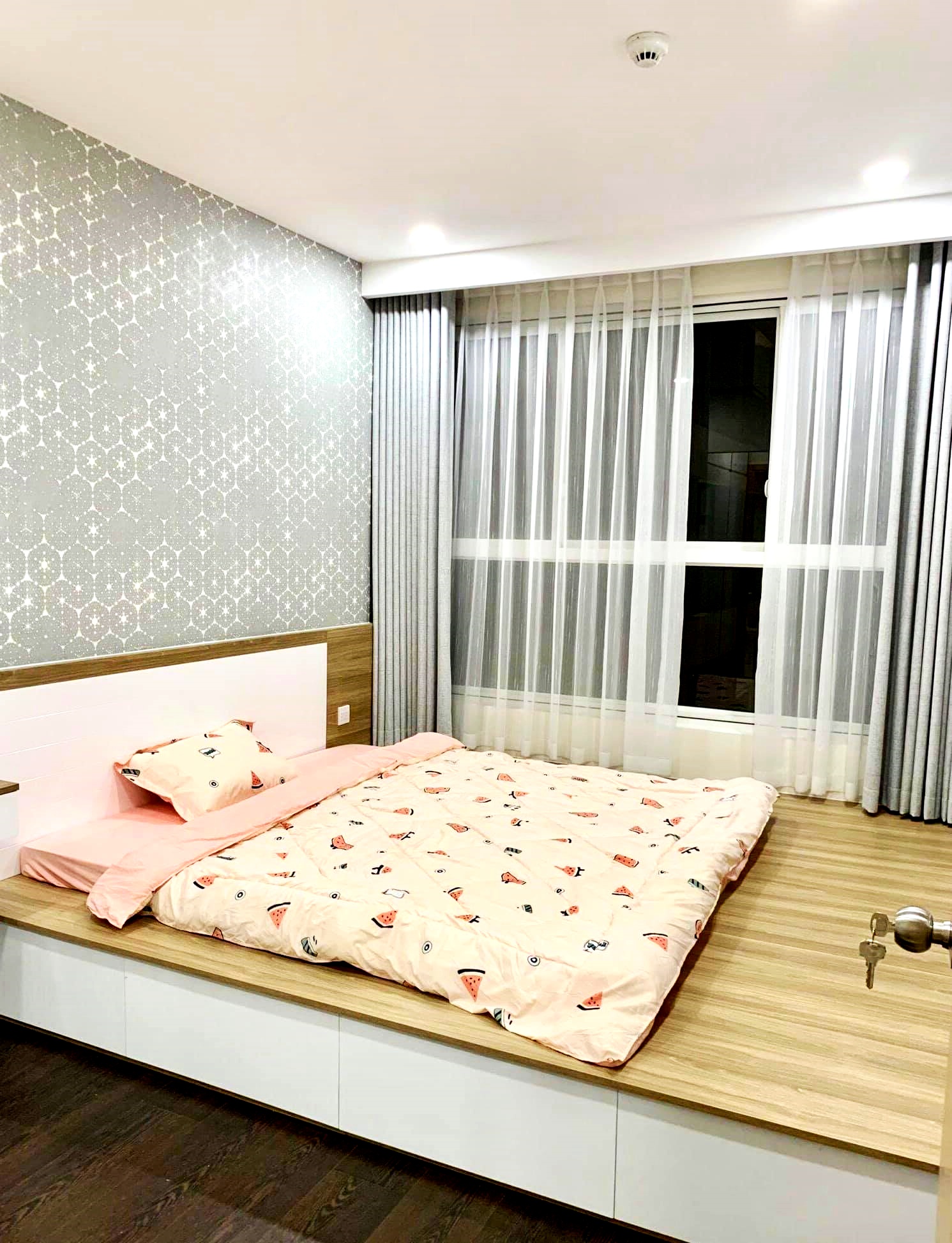 Cho thuê CH Saigon South Residences, 2PN, Mới 100%, Free phí quản lý