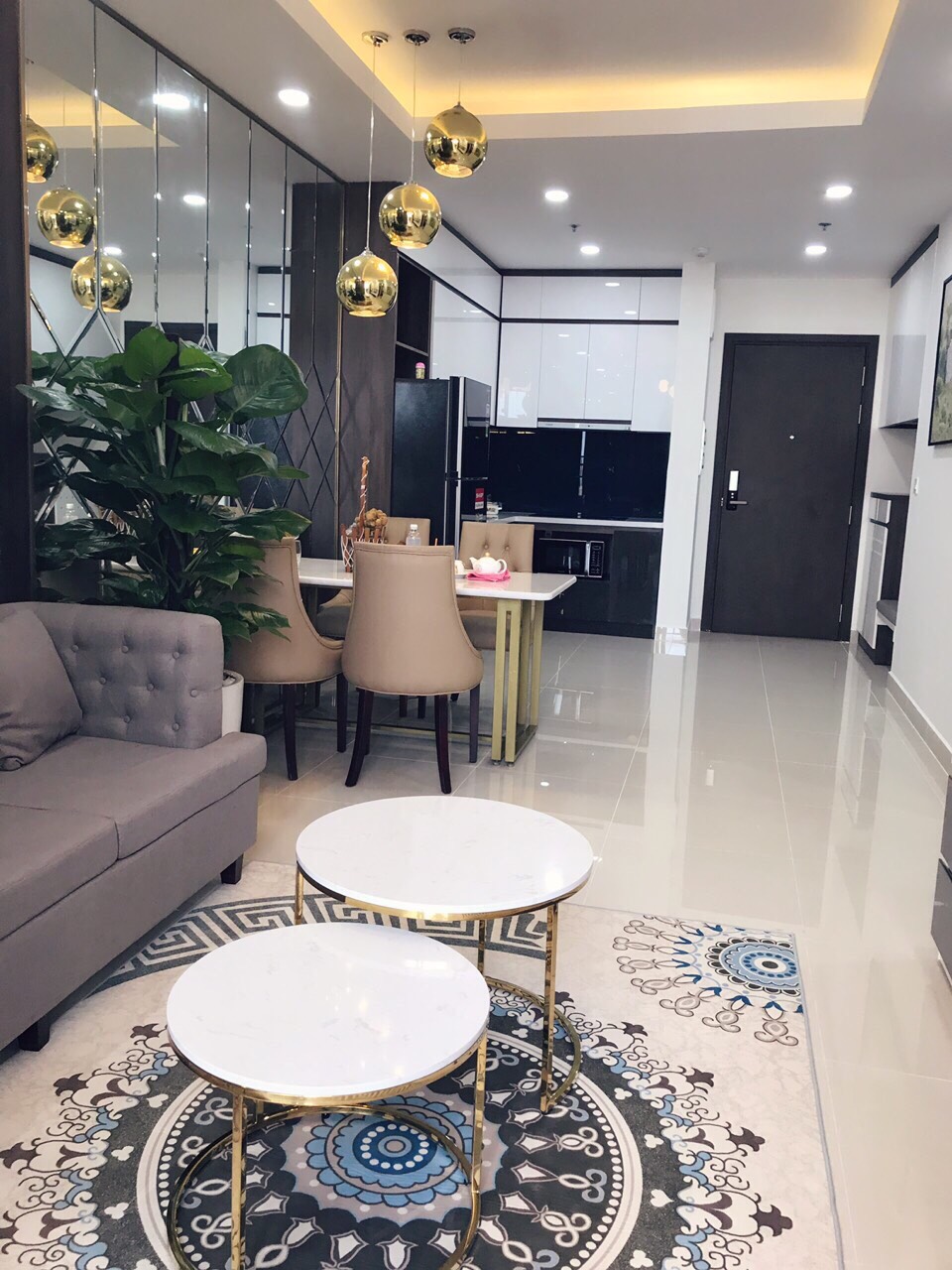 Cho thuê căn hộ tại Dự án Newton Residence, Phú Nhuận, 2PN Dt 76m2 #17TR