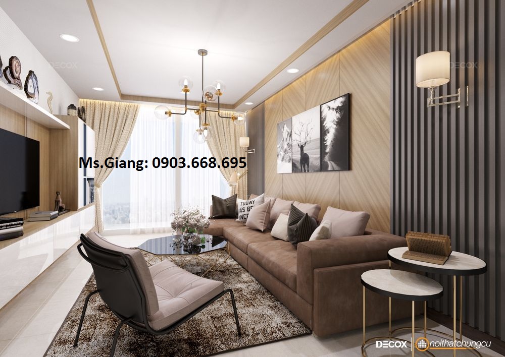 Cho thuê Chung cư cao cấp Saigon South, diện tích 100m2, 3PN 2WC, nội thất mới 100%. LH: 0903668695 Ms.Giang