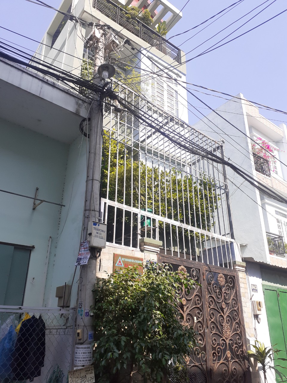 Nhà mới 4PN, hẻm Phan Huy Ích. Giá 10tr