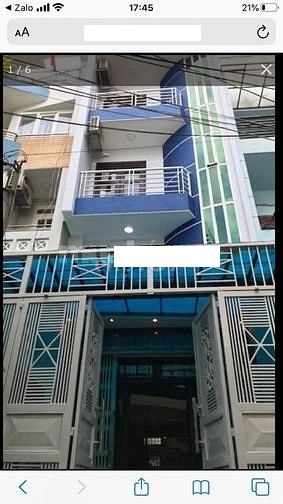 Cho thuê nhà Quận 1- Nhà hẻm đường Mai Thị Lựu
