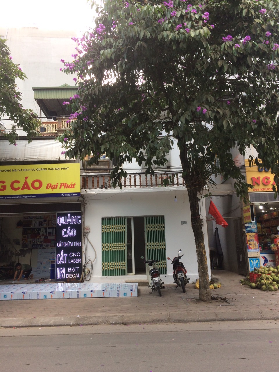 Chính chủ cho thuê nhà 2 tầng mặt phố số 346 Khương Đình, Thanh Xuân, Hà Nội.