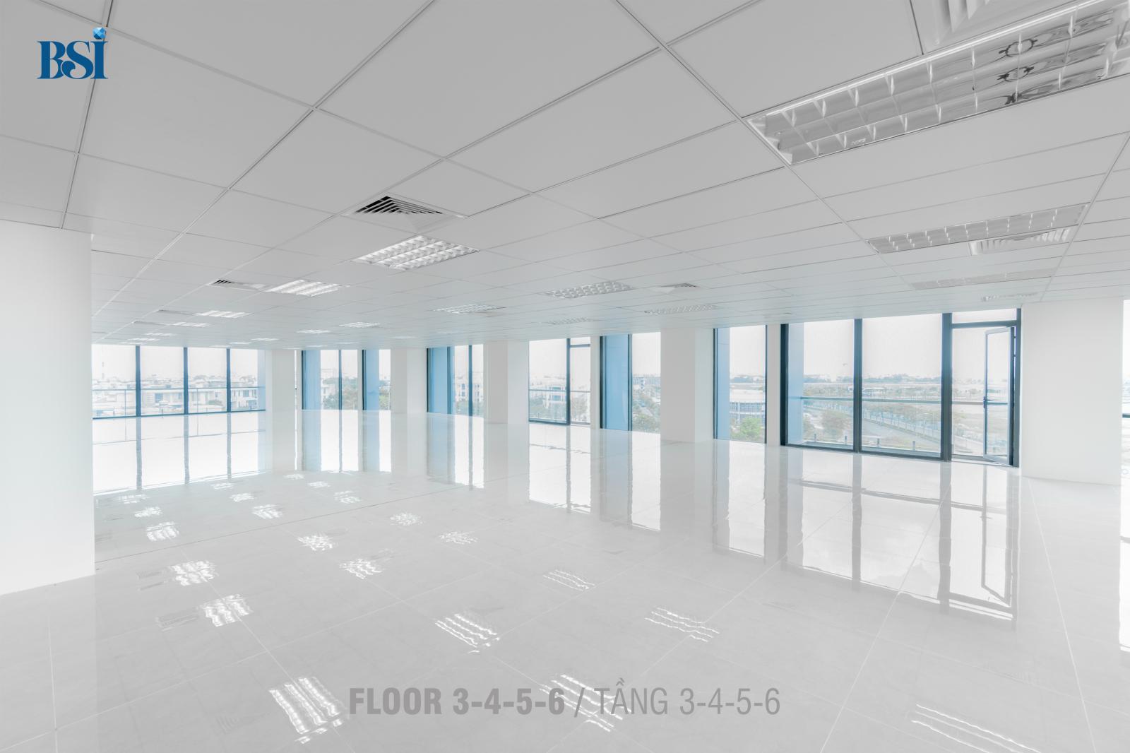 BSI TOWER - Văn phòng cho thuê trung tâm Vạn Phúc Thủ Đức, diện tích sàn 700m2, giá 12U/m2