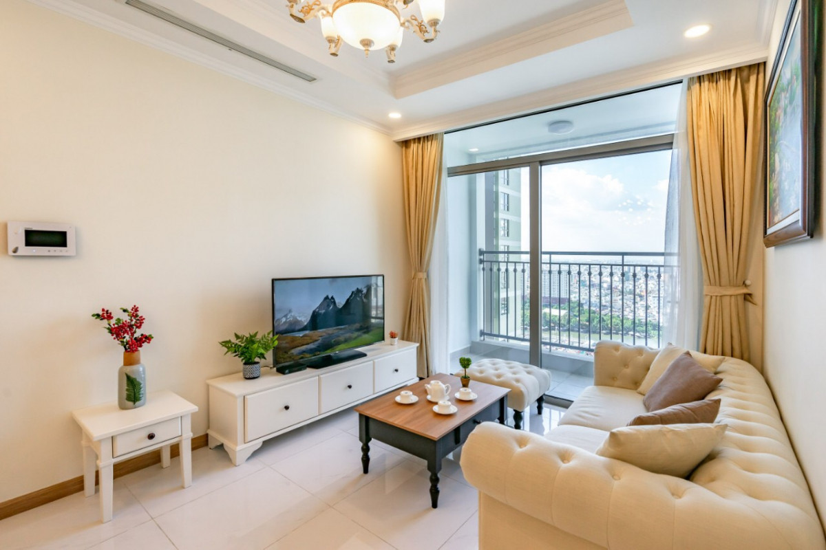 Cho thuê nhanh CH Sunrise Riverside 74m2 - 2PN Full nội thất Châu Âu đẹp xin, 14tr/th