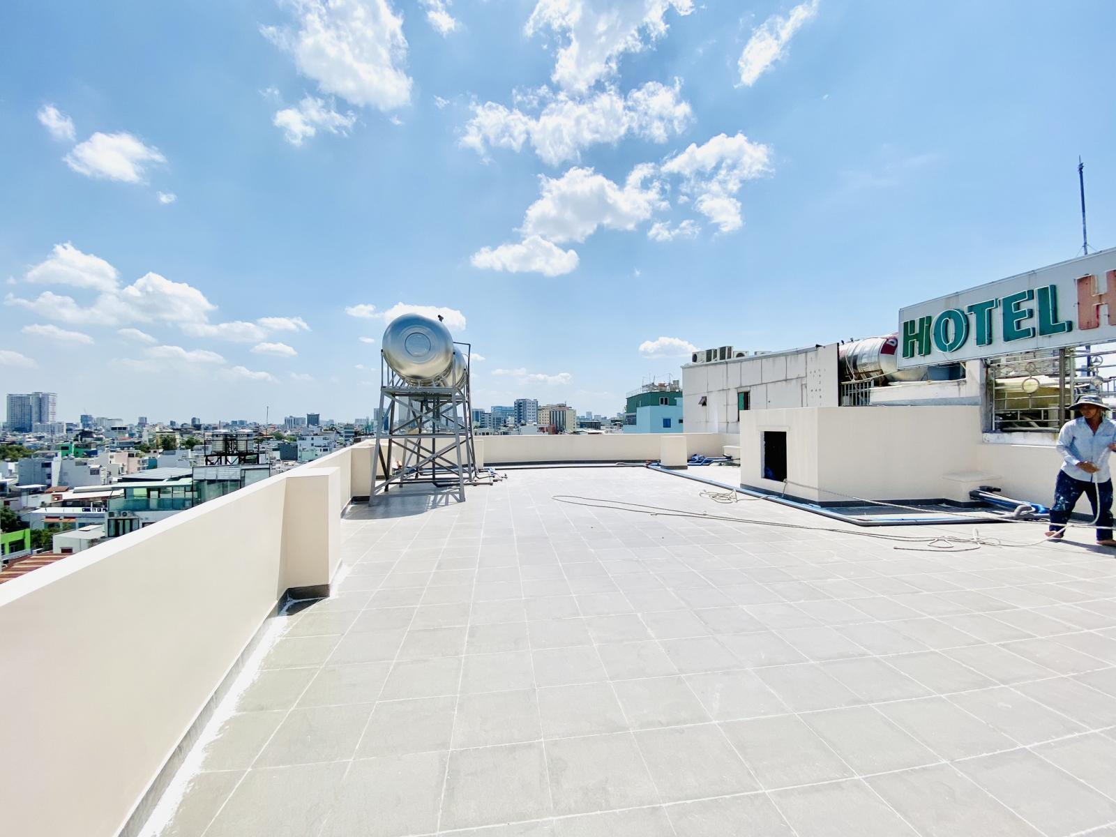 Cho thuê Rooftop thích hợp kinh doanh ăn uống, KV trung tâm view 3 mặt thành phố