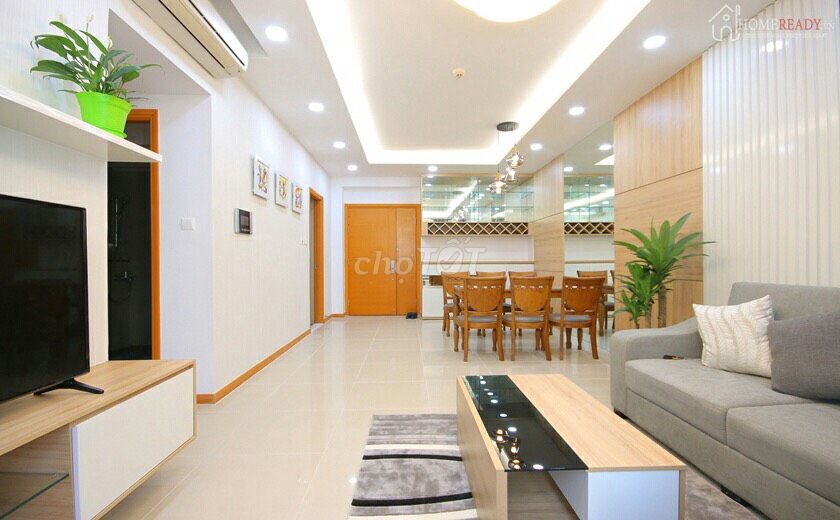 Cho thuê căn hộ chung cư Saigon Pearl, 3 phòng ngủ, lầu cao view đẹp giá 19 triệu/tháng