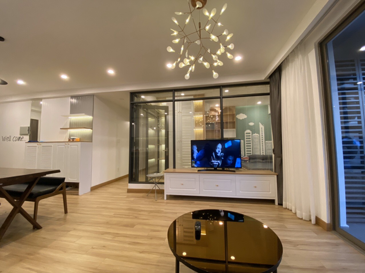 Cho thuê căn hộ 2PN, 52m2, Phú Hoàng Anh, full nội thất, giá 6 triệu/tháng. LH 0947535251