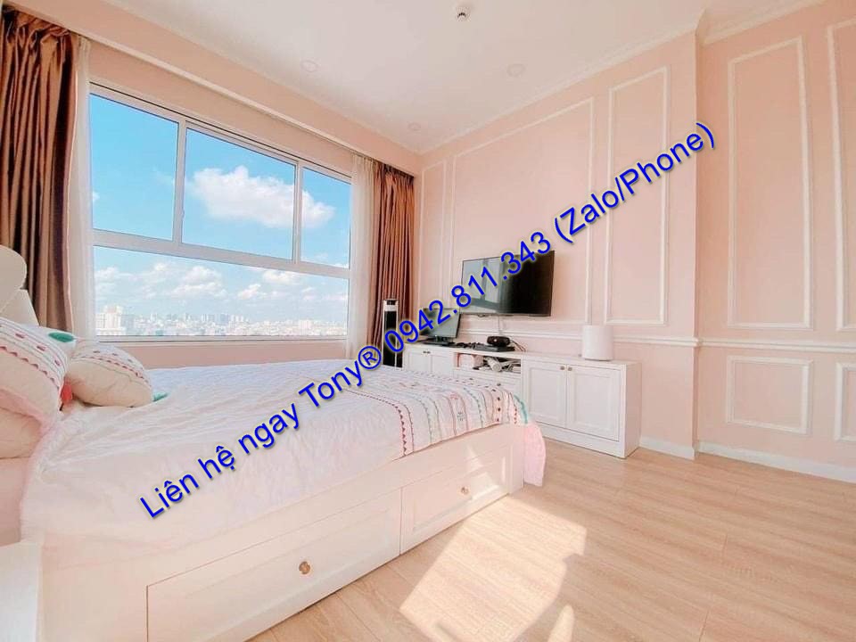 Cho thuê căn hộ 3 phòng ngủ DT 105m2 tầng 18 Golden Masion full tiện nghi cao cấp #18 Triệu Tel 0942.811.343 Tony đi xem ngay 