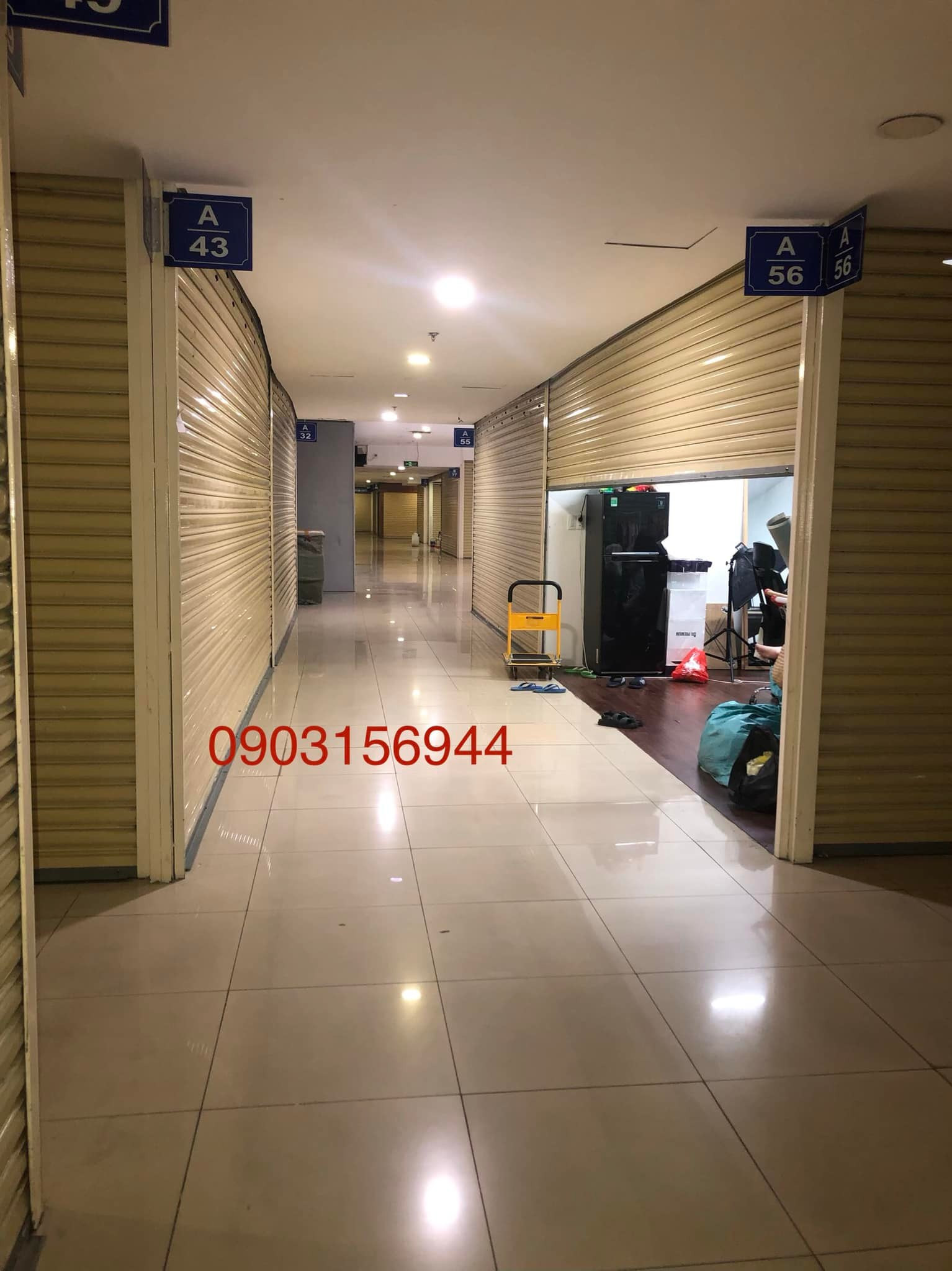 Cho thuê ki ốt tại căn hộ Oriental Plaza, Tân Phú chỉ 1.2 tr/tháng, giảm 50% cho 6 tháng đầu tiên