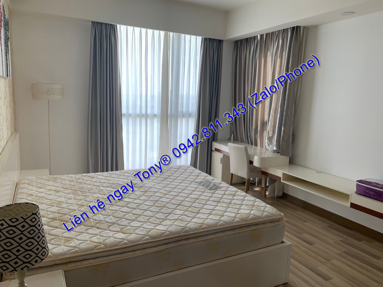 Thuê căn hộ 2 phòng ngủ DT 93m2 Sài Gòn Airport Plaza, nội thất đẹp như hình 16 Triệu Tel 0942.811.343 Tony (Zalo/phone) đi xem ngay