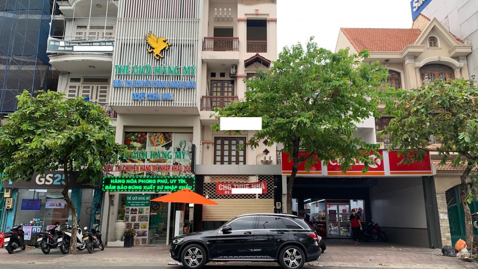 Cho thuê nhà Quận Tân Bình- Nhà MT đường Phổ Quang