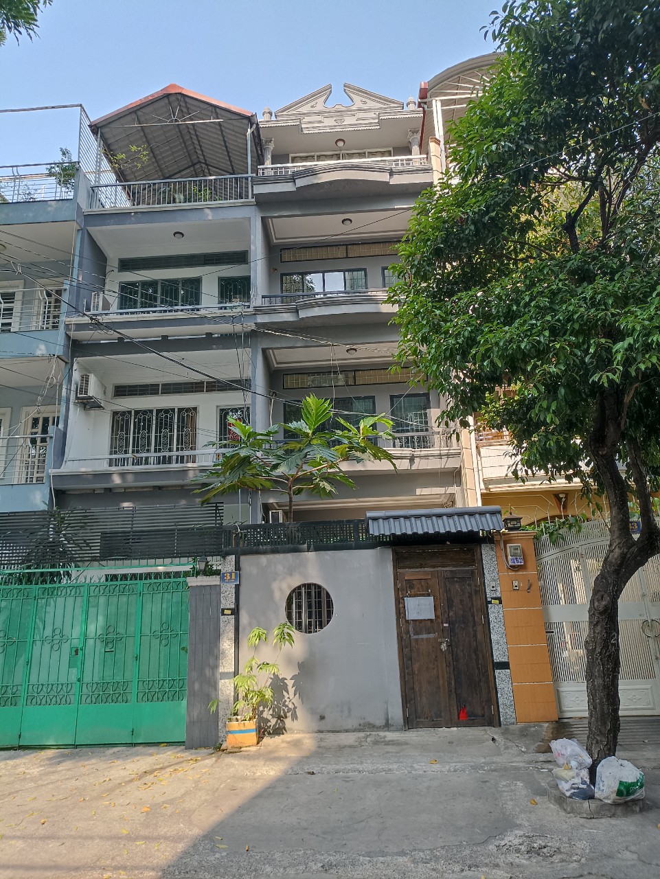 Cho thuê nhà phố Khu Thị Nghè, 31 Mê Linh, phường 19, quận Bình Thạnh, HCM
