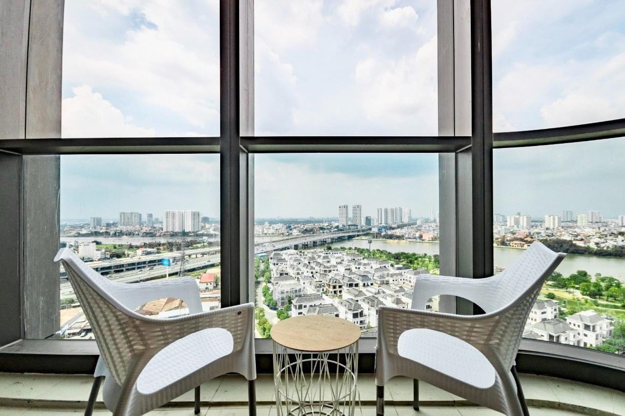 Cho thuê căn hộ chung cư tại Dự án Vinhomes Central Park, Bình Thạnh, Tp.HCM diện tích 76m2 giá 19 Triệu/tháng full