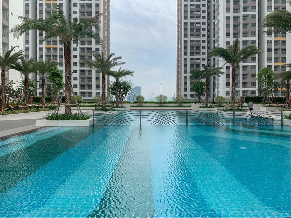 cho thuê căn Q7 Sài Gòn Riverside Complex Quận 7 có 2PN giá 9 triệu