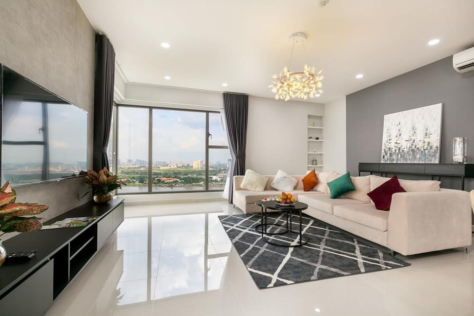Cho thuê căn hộ chung cư Masteri Millennium, Quận 4, diện tích 74m2 giá 22 triệu